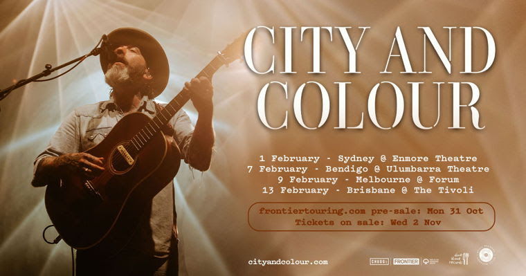 city and colour 2023 tour dates