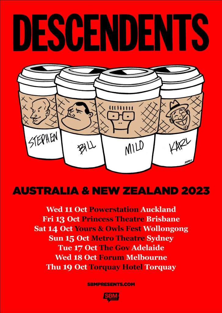 descendents melbourne tour